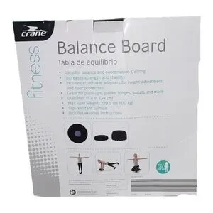 Crane Other Nib Crane Fitness Balance Board Wattachable Height Adjuster Floor Protector Poshmark